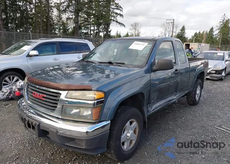 2006 GMC Canyon Sle1 from USA, damaged, VIN 1GTDT196468284460